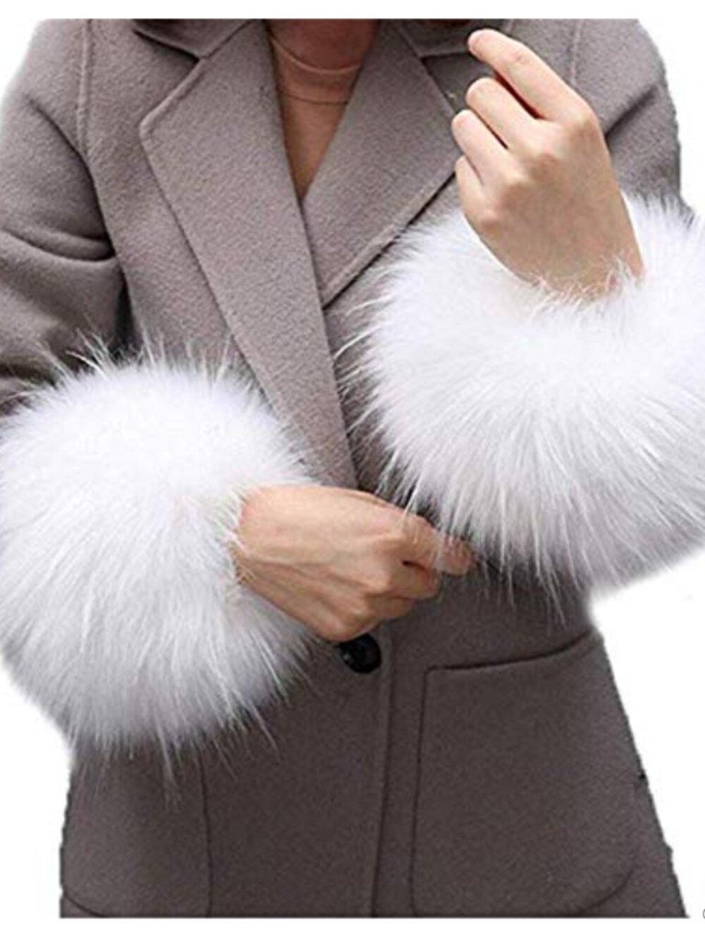 Faux Fur Wrist Cuffs Boot Cuffs Leg Warmers Winter Warmers